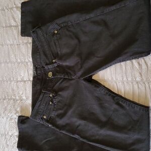 Sisley European women’s black skinny denim jeans size 26 good condition